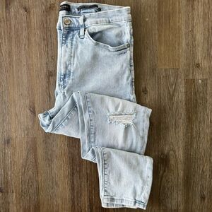 Banana Republic high-rise distressed Skinny Jeans Size 29